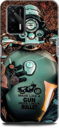 WallCraft Back Cover for Realme X7 Max, RMX3031 BIKE, BULLET, RIDE, RIDER, ROYAL ENFIELD