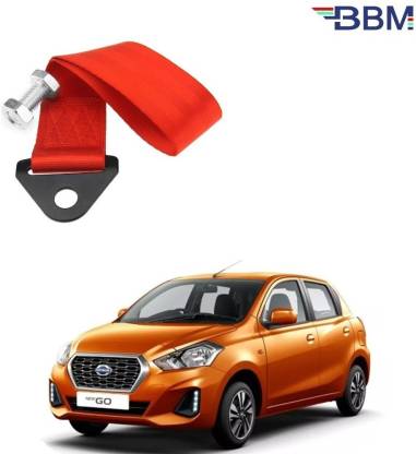BBM Tow Belt and Strap Universal Front & Rear Tow Strap, Towing Belt , Tow Hook With Nut Bolt(Random Colours Orange, Blue, Yellow and Green) for Datsun Go Front and Rear Mount Towing Hook