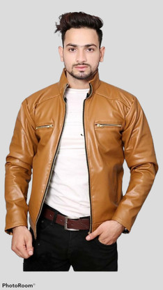 Men Leather Jacket Price in India - Buy 