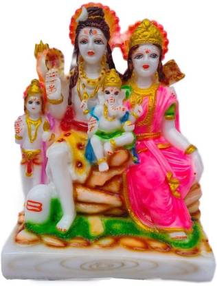 krishnagallery1 Shiv Parivar Statue Murti Marble Finish,Shivji Murti ...