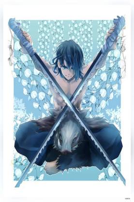 Demon Slayer Kimetsu No Yaiba Inosuke Hashibira Matte Finish Poster ...