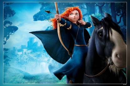 Merida Princess Movies Animated Movies Matte Finish Poster Paper Print -  Animation & Cartoons posters in India - Buy art, film, design, movie,  music, nature and educational paintings/wallpapers at 