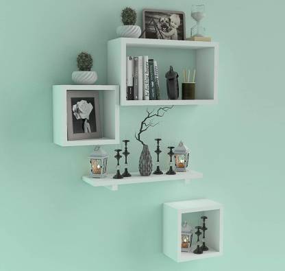 diy cube wall shelf