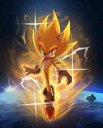 Super Sonic Dope Sonic Sonic Matte Finish Poster Paper Print - Animation &  Cartoons posters in India - Buy art, film, design, movie, music, nature and  educational paintings/wallpapers at 