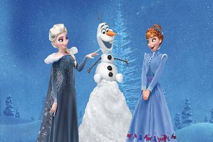 Smoky Design movie olaf s frozen adventure anna frozen elsa frozen Wallpaper  Poster Price in India - Buy Smoky Design movie olaf s frozen adventure anna  frozen elsa frozen Wallpaper Poster online
