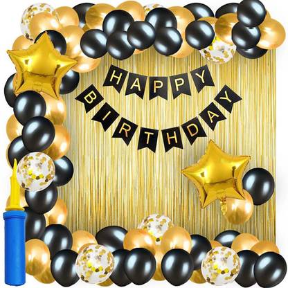 SensibleDecoraters Happy Birthday Decoration Combo Of 61 ...