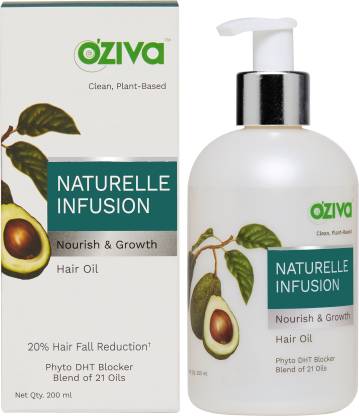 OZiva Naturelle Infusion Nourish & Growth Hair Oil - Price in India, Buy  OZiva Naturelle Infusion Nourish & Growth Hair Oil Online In India,  Reviews, Ratings & Features 