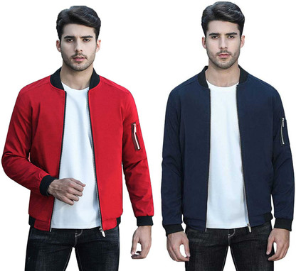 Men Bomber Jacket Price in India - Buy 