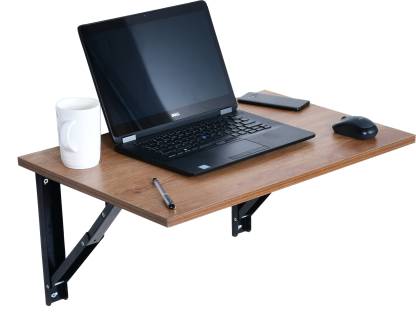 QARA Folding Wall Mounted Study Table /Office Table Stand/Laptop Table  Foldable/Work Table for home
