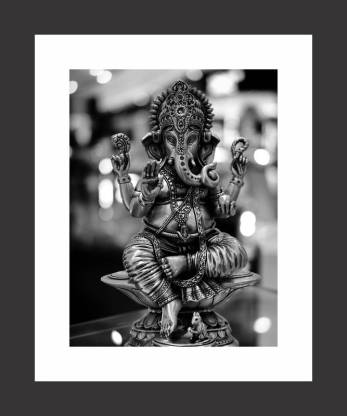 MEENAZ Collection MEENAZ Collection BLACK BEAUTI IN LORD GANESH Photo With  10 X 13 Acrylic Photo Frame Acrylic 10 inch x  inch Painting Price in  India - Buy MEENAZ Collection MEENAZ