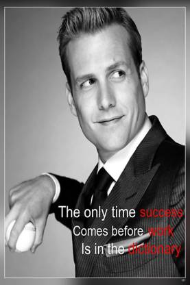 The Only Time Success ….Harvey Spector Matte Finish Poster Paper Print -  Animation & Cartoons posters in India - Buy art, film, design, movie,  music, nature and educational paintings/wallpapers at 
