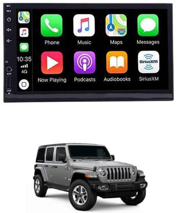 AYW 7 INCH Full Double Din Car Screen Stereo Media Player Audio Video Touch  Screen Stereo Full HD with MP3/MP4/MP5/USB/FM Player/WiFi/Bluetooth &  Mirror Link For Jeep Wrangler Car Stereo Price in India -