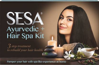 SESA Ayurvedic+ DIY Hair Spa Kit for Deep Conditioning - Price in India,  Buy SESA Ayurvedic+ DIY Hair Spa Kit for Deep Conditioning Online In India,  Reviews, Ratings & Features 