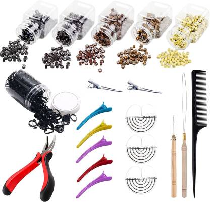 MULTIVISTA Hair Extension Tool Kit Hair Extensions Pliers, Micro Ring Beads  Hair Accessory Set Price in India - Buy MULTIVISTA Hair Extension Tool Kit  Hair Extensions Pliers, Micro Ring Beads Hair Accessory
