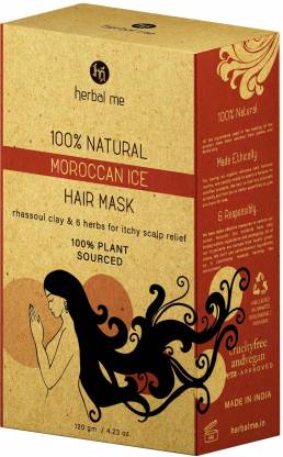Herbal Me Moroccan Ice - Natural Hair Mask - Itchy scalp relief - 120 gms -  Price in India, Buy Herbal Me Moroccan Ice - Natural Hair Mask - Itchy scalp  relief -