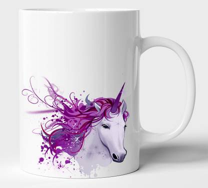 BLISSart Purple Hair Unicorn Multicolour or Tea/Milk Cup Best Gift For girls men Husband Wife (350ml or 11Oz; White) Ceramic Coffee Mug Price in India - Buy BLISSart Purple Hair Unicorn Multicolour BLISSart Purple Hair Unicorn Multicolour or Tea/Milk Cup Best Gift For girls men Husband Wife (350ml or 11Oz; White) Ceramic Coffee Mug Price in India - Buy BLISSart Purple Hair Unicorn Multicolour