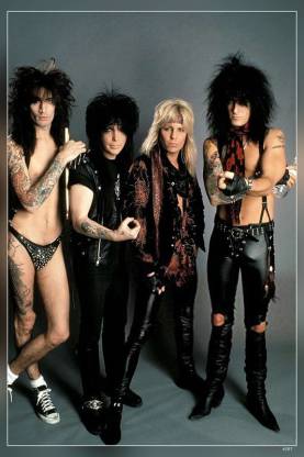 Motley Crue An American Rock Band Nikki Sixx Tommy Lee Vince Neil Mick Mars  Matte Finish Poster Paper Print - Personalities posters in India - Buy art,  film, design, movie, music, nature