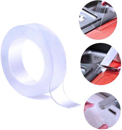 Flipkart Com Getown Double Sided Tape Handheld Best Strong Adhesive Double Sided White Tape Use For Multipal Way Past Many Thing Each Other Like Photo Frame Wall Whatch Electric Wire Led Light