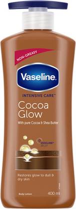 Vaseline Intensive Care Cocoa Glow Body Lotion  (400 ml)
