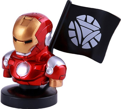 floating iron man desk toy