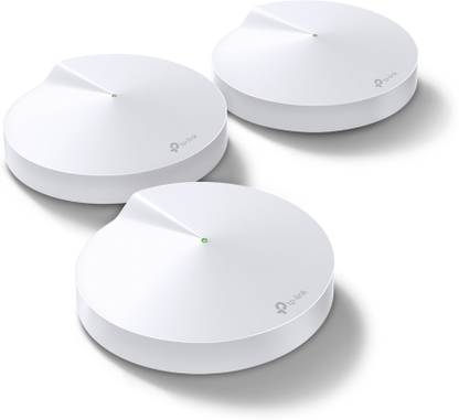 TP-Link Deco M5(3-Pack) AC1300 Whole Home 1300 Mbps Mesh Router  (White, Dual Band)