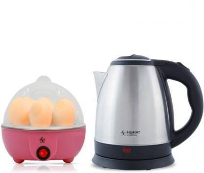 Flipkart SmartBuy combo kettle and egg boiler Electric Kettle (1.7 L, Multicolor) Electric Kettle