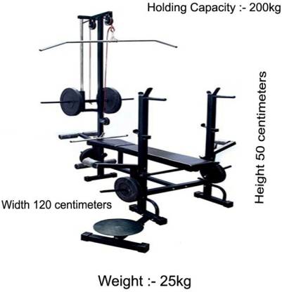 RIO PORT Multipurpose Fitness Bench Price in India - Buy RIO PORT ...