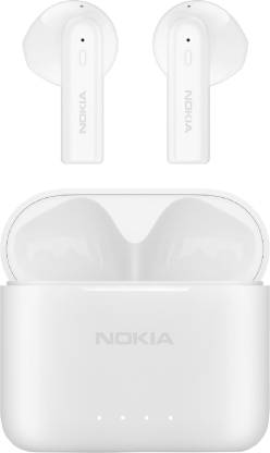 Nokia T3020 Bluetooth Headset  (Moon White, True Wireless)