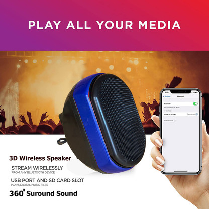 Buy BUFONA Audio Bluetooth Speaker 3D 