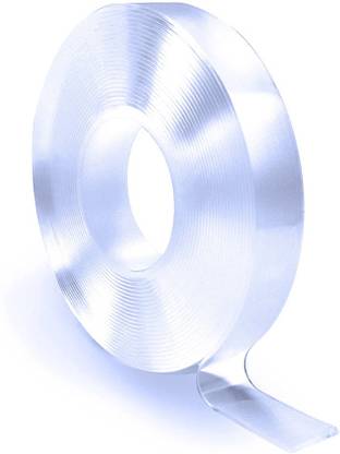 Flipkart Com Nanatape Double Sided Handheld Double Sided Tape Heavy Duty Double Stick Mounting Adhesive Tape 1 Rolls Total 3m Clear Two Sided Wall Tape Strips Removable Poster Tape For Home Office