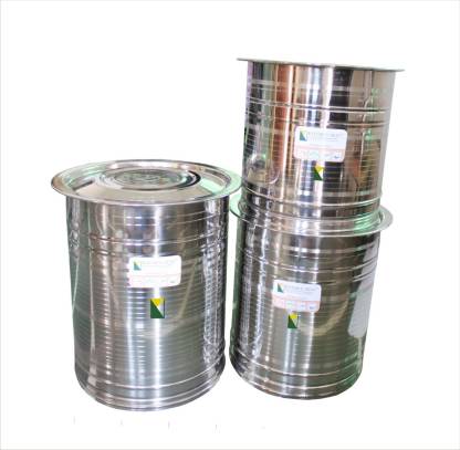 KITCHEN NEXT Stainless Steel Drum / Container / Tanki for storage Water ...