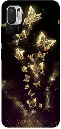 bigcraft Back Cover for REDMI NOTE 10T 5G BUTTERFLY PRINTED BACK COVER
