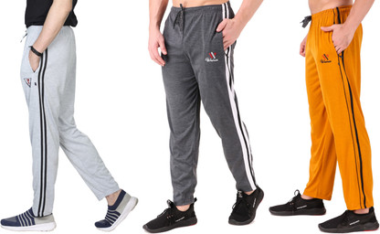 Men Multicolor Track Pants Price in 