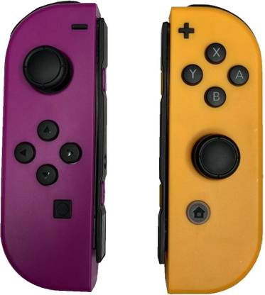 Clubics Latest Handheld Joy Con Controller For Nintendo Switch Game Purple Orange Ultimate Edition Price In India Buy Clubics Latest Handheld Joy Con Controller For Nintendo Switch Game Purple