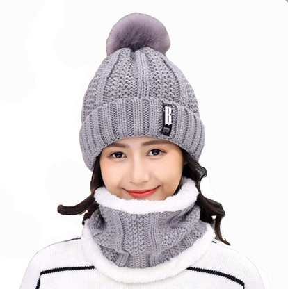 ladies woolen topi
