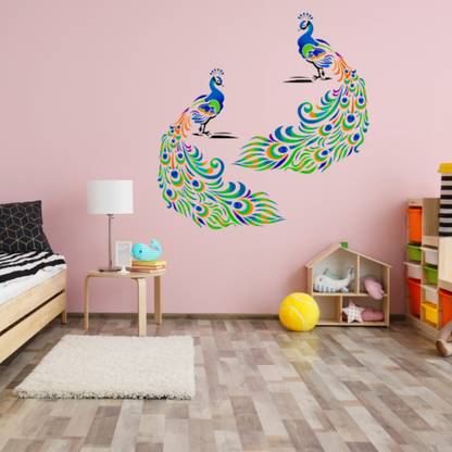Arandnj Wall Stencils Size 16x24 Inch Design Classic Pea Diy Reusable Modern Arts Painting Home Decor Paint Roller In India - Modern Wall Painting Home Decor Arandnj Wall Stencils Size 16x24 Inch Design Classic Pea Diy Reusable Modern Arts Painting Home Decor Paint Roller In India - Modern Wall Painting Home Decor