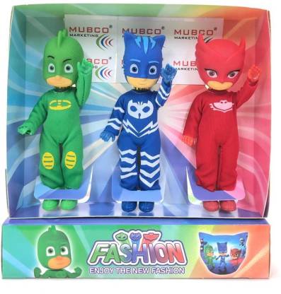 Mubco Superhero Model P J Masks Figures | Cartoon Series Deluxe Statue  Collatable | 3 pcs Set Toy Kids Gift - Superhero Model P J Masks Figures |  Cartoon Series Deluxe Statue