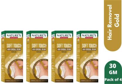Nature's Essence Soft Touch Gold Hair Removal Cream 30 Gram Each (Pack of  4) Cream - Price in India, Buy Nature's Essence Soft Touch Gold Hair Removal  Cream 30 Gram Each (Pack