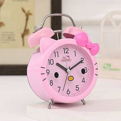 KGINT Cartoon Character Twin Bell Alarm Clock with Light for Kids/ Desk  Twin Bell/ Alarm Table Clock(Multicolor)-Pack of 1 - Cartoon Character Twin  Bell Alarm Clock with Light for Kids/ Desk Twin