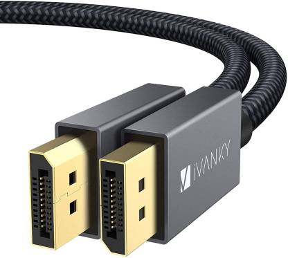 Ivanky Tv Out Cable Displayport Cable 6 6ft Dp Cable Nylon Braided 2k 165hz 2k 144hz