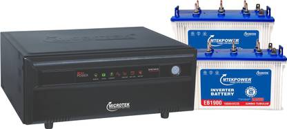 Microtek EB1900 +UPS XP SW 2350 Tubular Inverter Battery Price in India