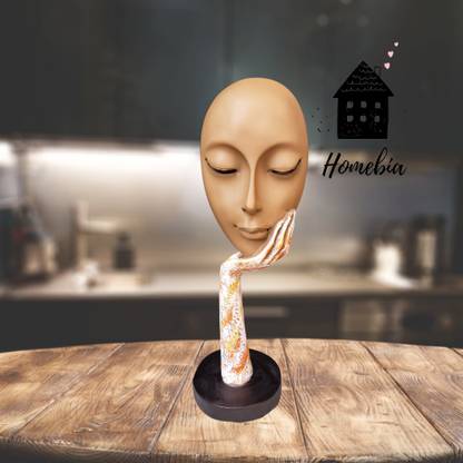 Homebia Modern Art Face Italian Statue Girl Handicraft Item For Home Decor Office Shelf - Italian Home Decor Items Homebia Modern Art Face Italian Statue Girl Handicraft Item For Home Decor Office Shelf - Italian Home Decor Items