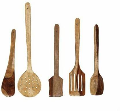 QUEEN ART HANDICRAFTS Wooden Ladle Price in India - Buy QUEEN ART ...