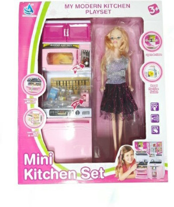 mini barbie kitchen