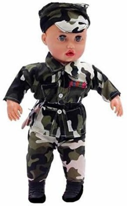 stuffed soldier doll