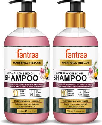 Fantraa Onion Black Seed Oil Shampoo For Extreme Hair Fall & Thin Hair with Pumpkin Seed, Fantraa Onion Black Seed Oil Shampoo For Extreme Hair Fall & Thin Hair with Pumpkin Seed,