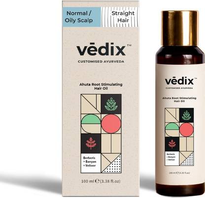 Vedix Customized Ayurvedic Ahuta Root Stimulating Hair Oil for Normal & Oily Scalp - Straight Hair Hair Oil - Price in India, Buy Vedix Customized Ayurvedic Ahuta Root Stimulating Hair Oil for Vedix Customized Ayurvedic Ahuta Root Stimulating Hair Oil for Normal & Oily Scalp - Straight Hair Hair Oil - Price in India, Buy Vedix Customized Ayurvedic Ahuta Root Stimulating Hair Oil for