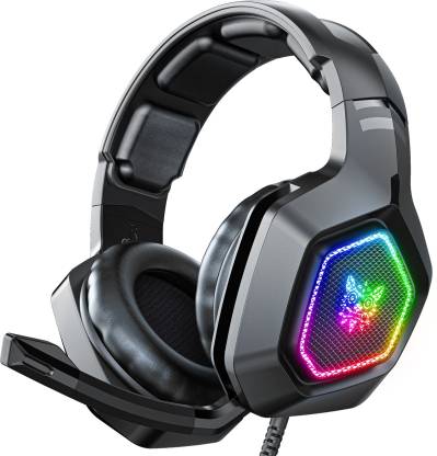 Onikuma K10 7.1 Wired Gaming Headset  (Black, On the Ear)