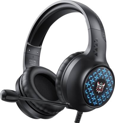 Onikuma X7 Wired Gaming Headset  (Black, On the Ear)