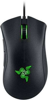 [For Flipkart Axis Bank Card] Razer Death Adder Essential Wired Optical Gaming Mouse  (USB 3.0, Black)
